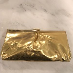 Michael Kors Very Hollywood Gold Clutch
